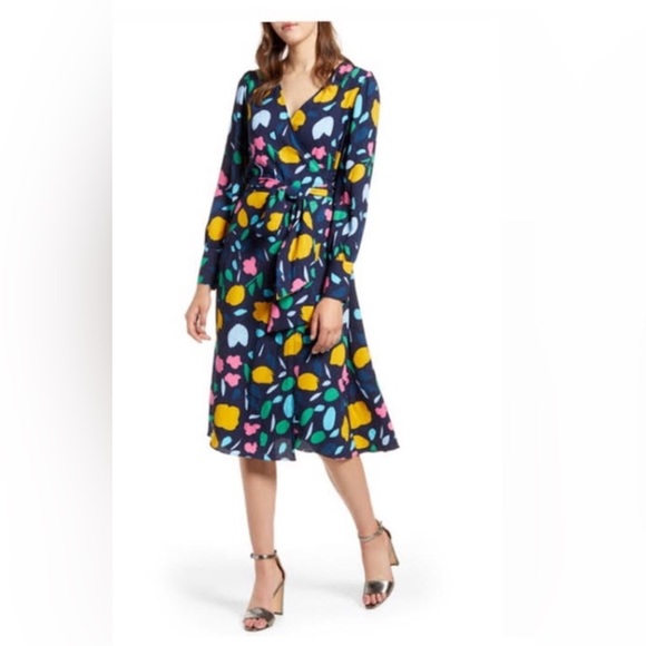 Halogen wrap dress - Picture 2 of 9